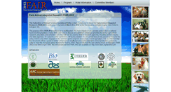 Desktop Screenshot of fair2012.fass.org